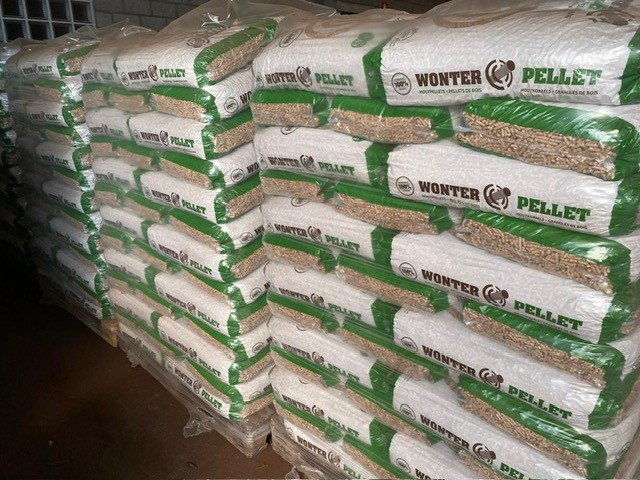 zakken pellets